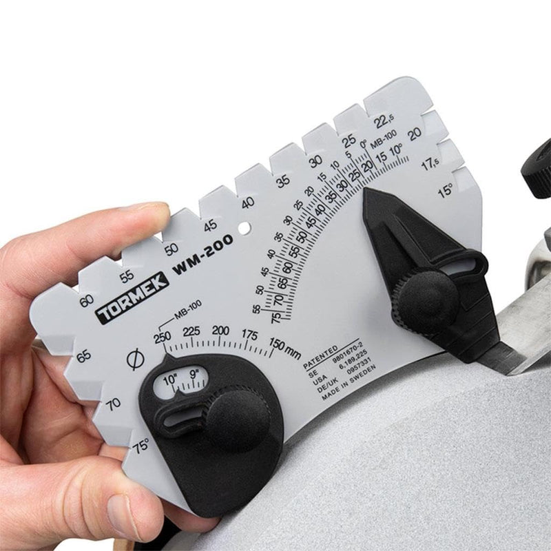Angle Setter for Sharpening System Tormek WM-200 Angle Master. Sets the Perfect Angle for Sharpening Blades. Works on Tormek Sharpening Systems.
