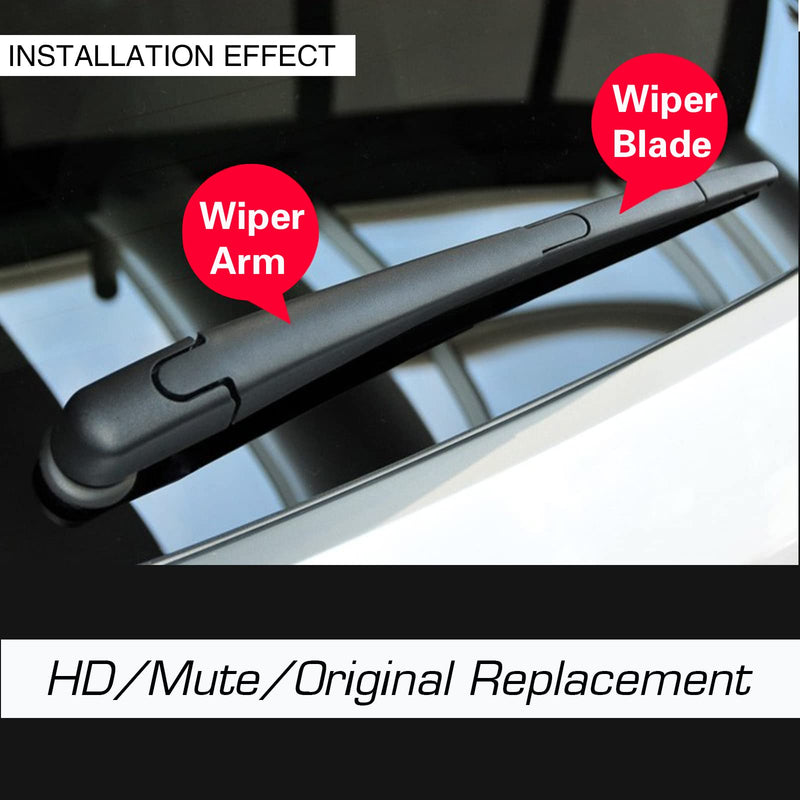 Replacement for BMW 320i 2013-2018,328i 2010-2016,335i 2010-2015,M3 2015-2018,AUDI A3/A3 QUATTRO 2006-2013 Silent Wipers -FAPIUO Front Windshie Wipers Pinch Tab 24"+19" Blade Set (2 Pack） O-24+19
