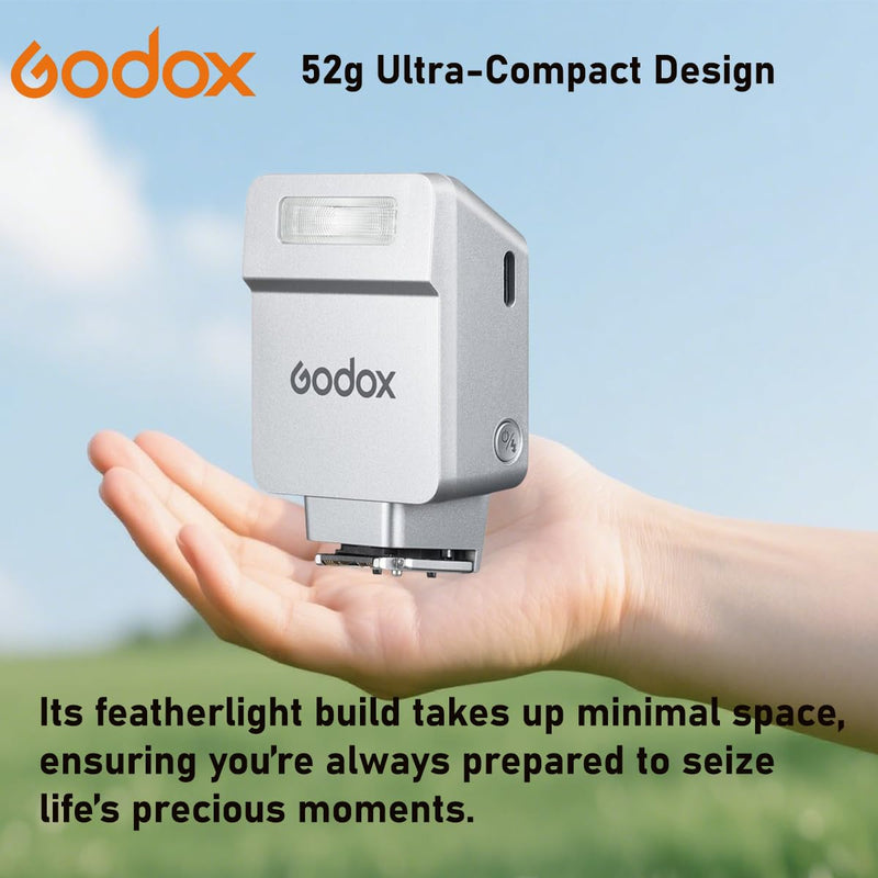 Godox iT22F TTL Mini Flash for Fujifilm Cameras, Compact On-Camera Speedlite IT22F for Fuji