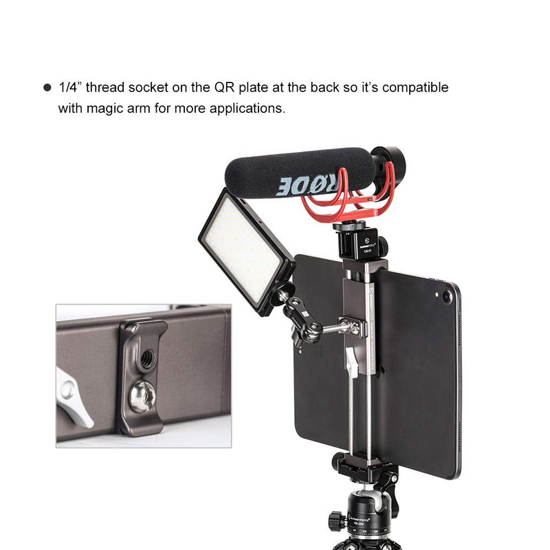 PC-01 Tablet Laptop Mount Smart Phone Bracket Tripod Bracket Accessories for pad Pro Holder Arca Swiss Stand Universal