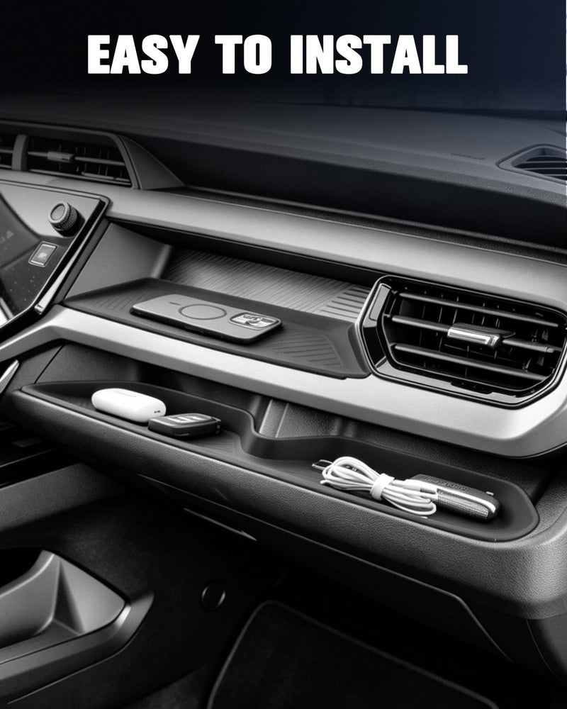 YEE PIN 2027 Chevy Bolt Charging Mat Passenger Compartment Mat Center Console Wireless Charging Silicone Pad for 2027 Bolt LT/RS Non-Slip Protective Pad for 2027 Chevy Bolt Accessories Bolt 2027 Mats (3 Piece)