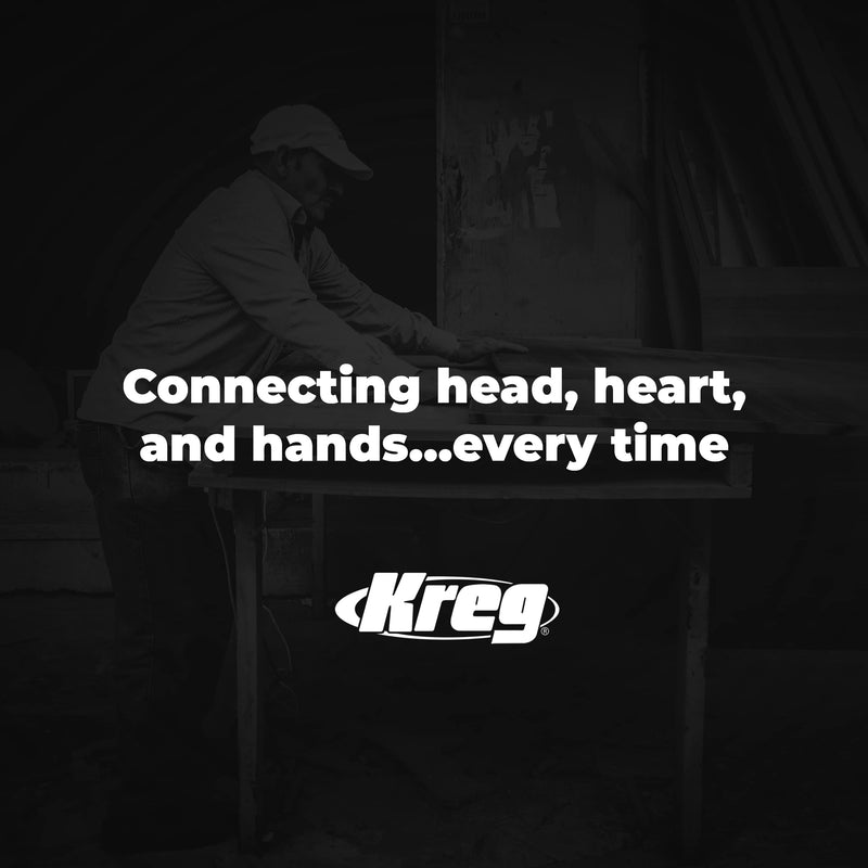 Kreg Flush Trim Bit 1/2 Inch Shank - Carbide Tipped Cutter - Dual Bearing Trimming Tool - Woodworking Edge Trim Bit - PRS500
