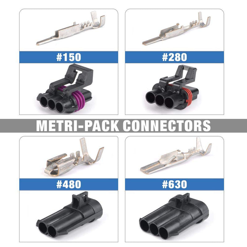 iCrimp Extractor Tool, Removal Tools for Weather Pack and Metri-Pack Connectors-3 Pack