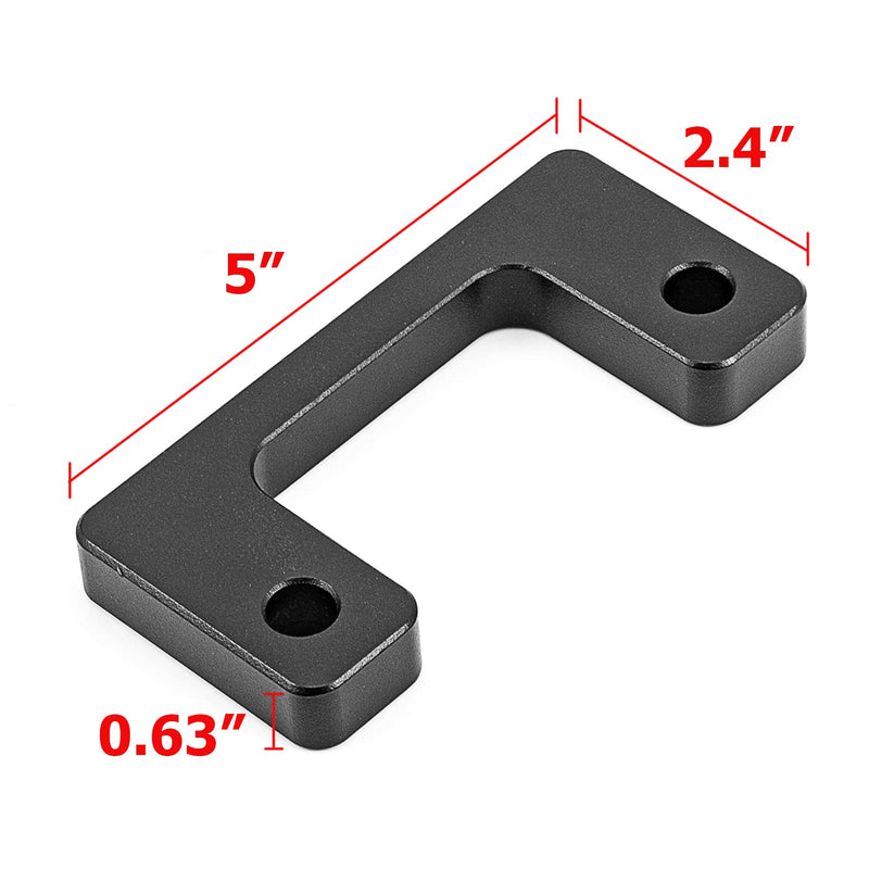 WSays 1" Front Leveling Lift Spacer Kit Compatible with Chevy Silverado/Tahoe/Suburban/Avalanche Fit GMC Sierra/Yukon/Yukon XL 2007-2024 1 inch