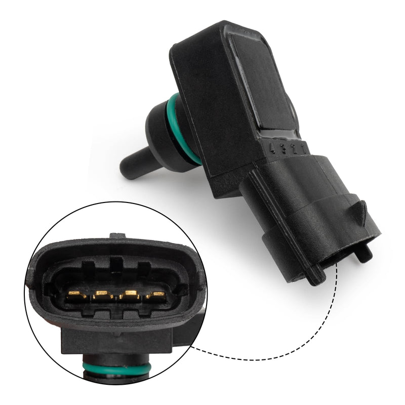 393002B000,Manifold Pressure (MAP) Sensor for Dodge,Attitude.Genesis,G80,G90.Hyundai,Accent,Azera,Elantra,Elantra Gt,Equus.Genesis,Kona,Palisade,Santa Fe,Santa Fe XL,Sonata,Veloster,Veloster N.KIA.