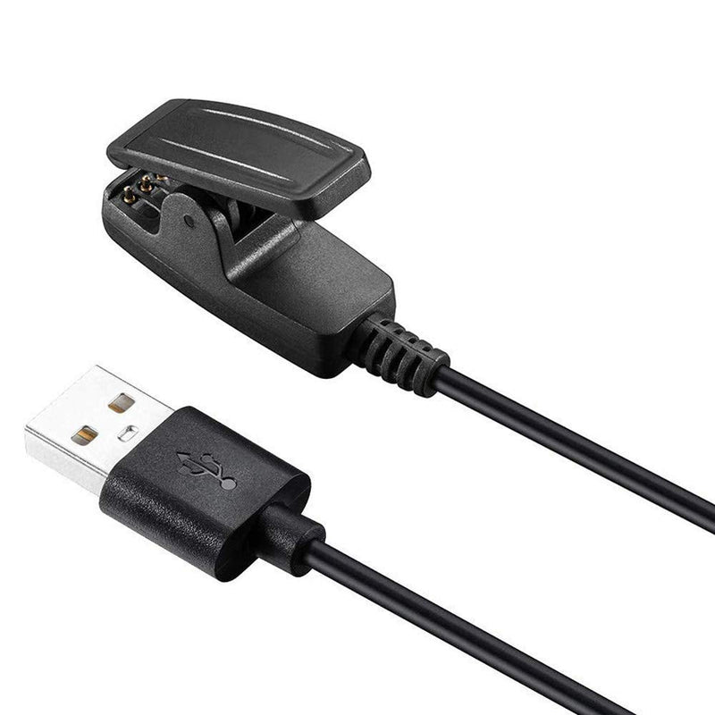 Charging Clip Compatible with Garmin Approach S20/G10 GPS Golf Watch and Vivomove HR/Lily/Forerunner 230 235 630 30 35 35J 645 735xt Watch USB Data Sync Charge Cradle Dock Charger Clip Charging Cable
