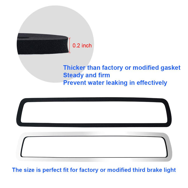 3rd Third Brake Light Seal Gasket Compatible with Dodge Ram 1500 2009 to 2018, Dodge Ram 2500 3500 2010 to 2018