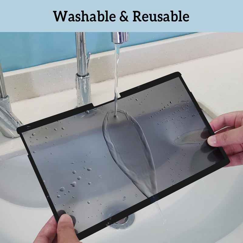 ZOEAGG Removable & Reusable Privacy Screen for Surface Laptop Studio 14.4 inch,Easy Installation/Anti-Spy/Anti-Glare/Anti Blue Light,Microsoft Surface Laptop Studio 2 Privacy Screen Protector Black