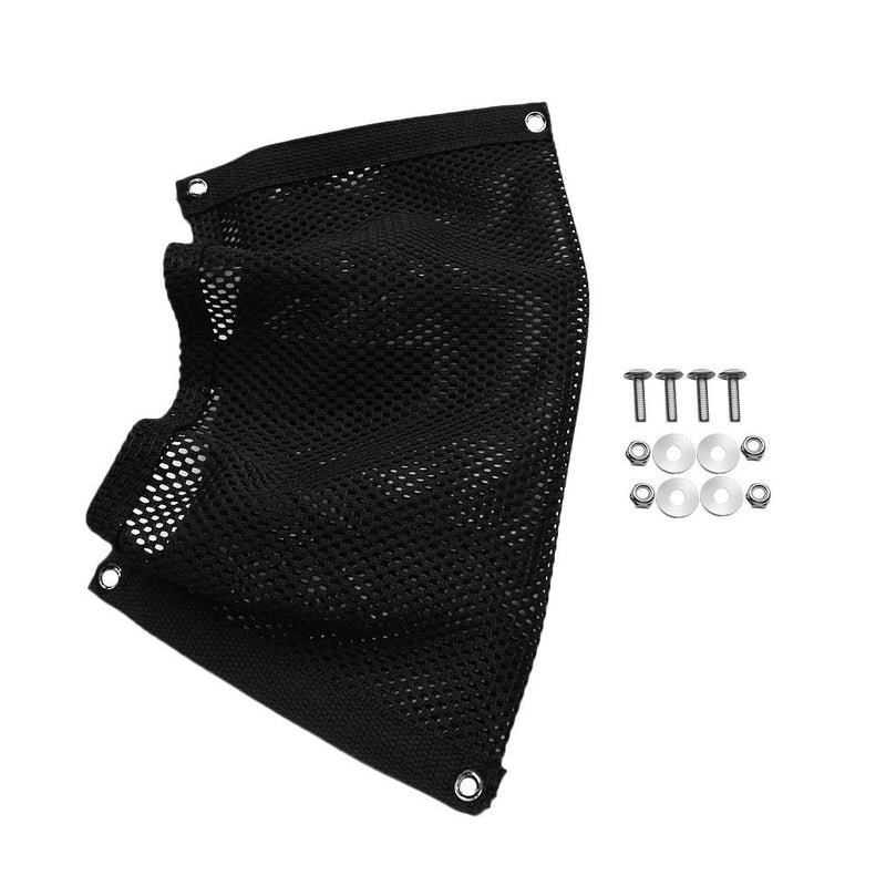 Nylon Mesh Storage Bag Gear Accessory Pouch 12" x 7" for Marine Boat Beer Holder Fishing Tackle Milk Crate Organizer