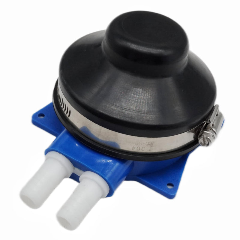 Foot Pump for 1/2" ID Hose, 2.2 GPM Self-Priming Water Pump on Boat, Yacht Bilge, RV, Galley, Toilet, Wash Basin, Sink Operated Fresh Water