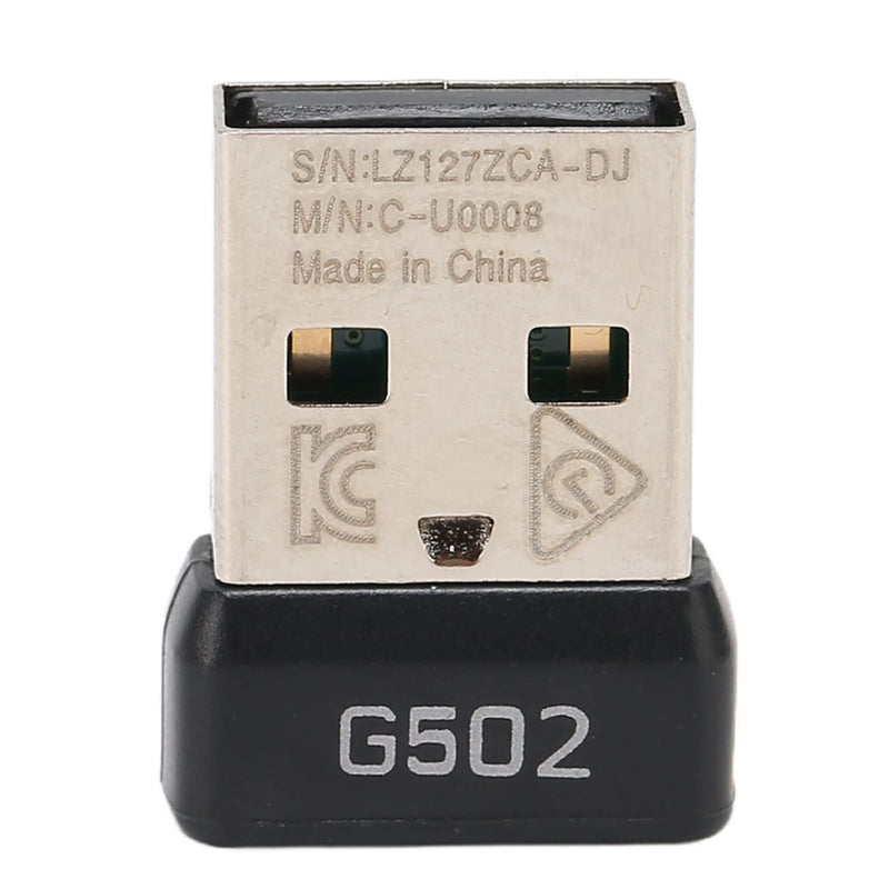 Cuifati 2.4GHz USB Mouse Adapter for G502 LIGHTSPEED, Plug and Play, Portable Size