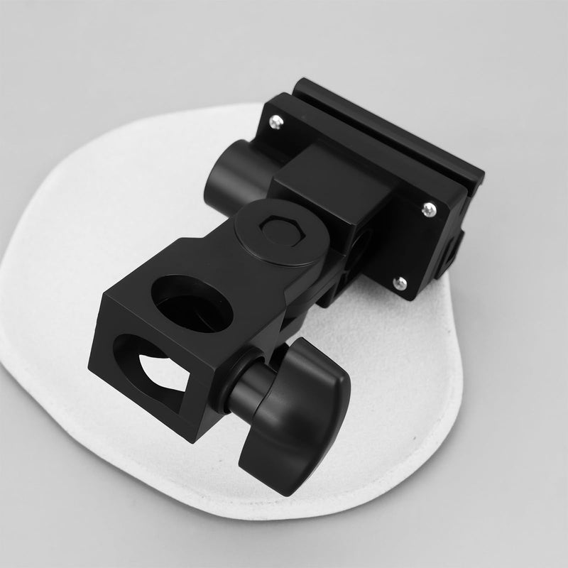 SING F LTD 2pcs Flash Hot Shoe Umbrella Bracket 1/4 in Thread Compatible with Most Photographic Equipment