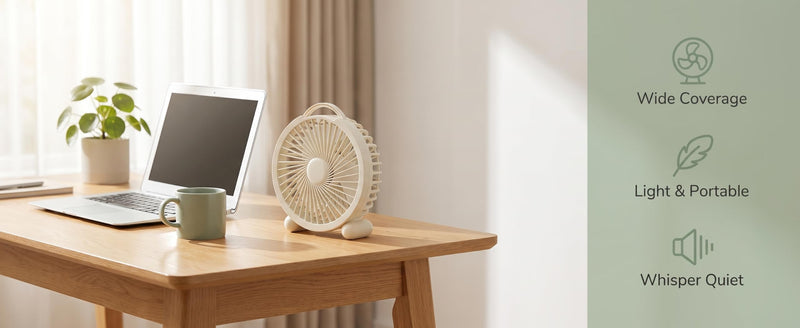 4 Inches USB Misting Mini Desk Fan Portable Spray Cooling Fan for Office Dorm Bedroom Summer Gift-Green Green