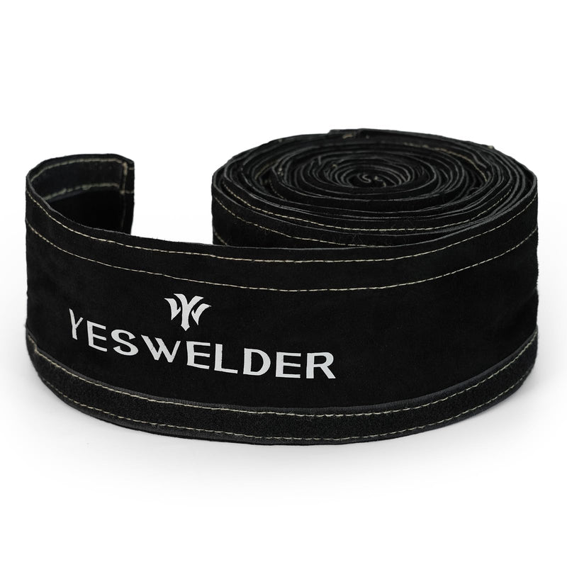 YESWELDER TIG Welding Torch Cable Cover Flame Resistant Leather Black Cover 7.6 Meters(25 Feet Length) 25 Feet(7.6 Meters)