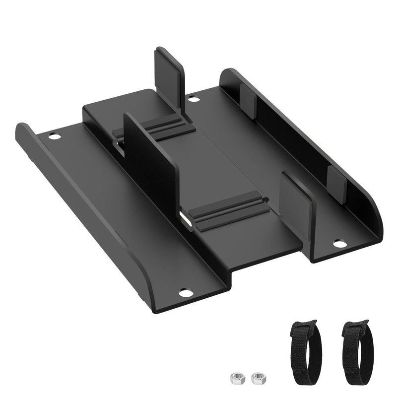 Universal Mini PC Desk Stand for Dell HP Lenovo Adjustable Vertical Desk Stand for Dell OptiPlex MFF 7050 7060 Lenovo ThinkCentre M910Q M700 HP EliteDesk 800 Mini PC Desk Mount Holder