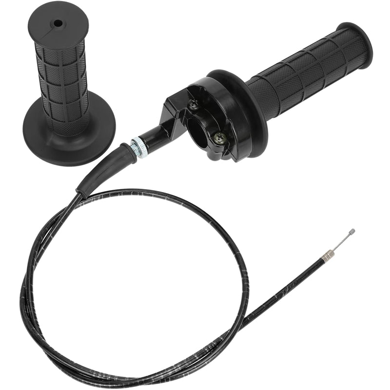 YOXUFA Mini Bike Throttle Kit Replacement for Coleman Minibike CT200U CT200U-EX BT200X Baja DB30 Warrior MB200 Predator 212cc Motovox 196cc 200cc 6.5hp Engine Parts 22mm 7/8 Handle Grip Accessories black