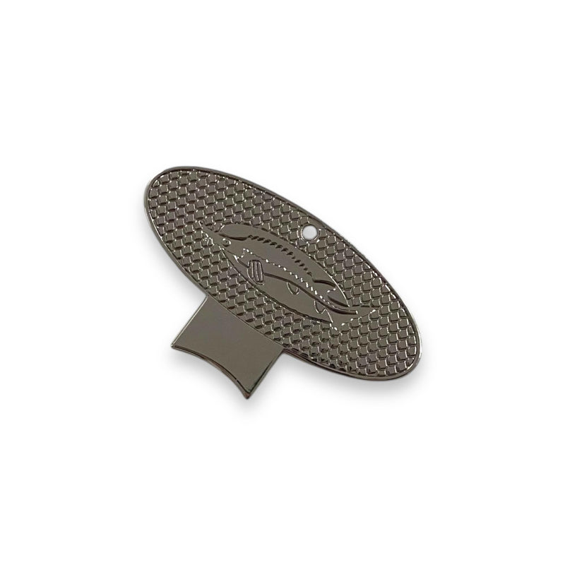 Caviar Key Tin Opener - Caviar Accessory (Oval Silver, 2 x 1)