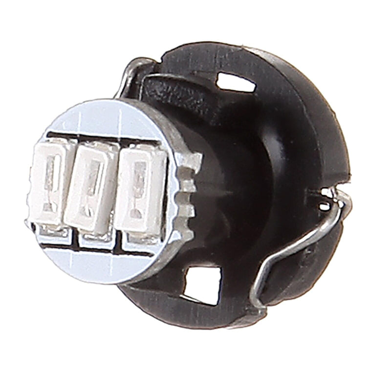 cciyu 4 Pack Blue 3-3014SMD T4/T4.2 Neo Wedge LED Light Bulbs Fit 1997-2007 For Jeep TJ For Cherokee Wrangler Liberty