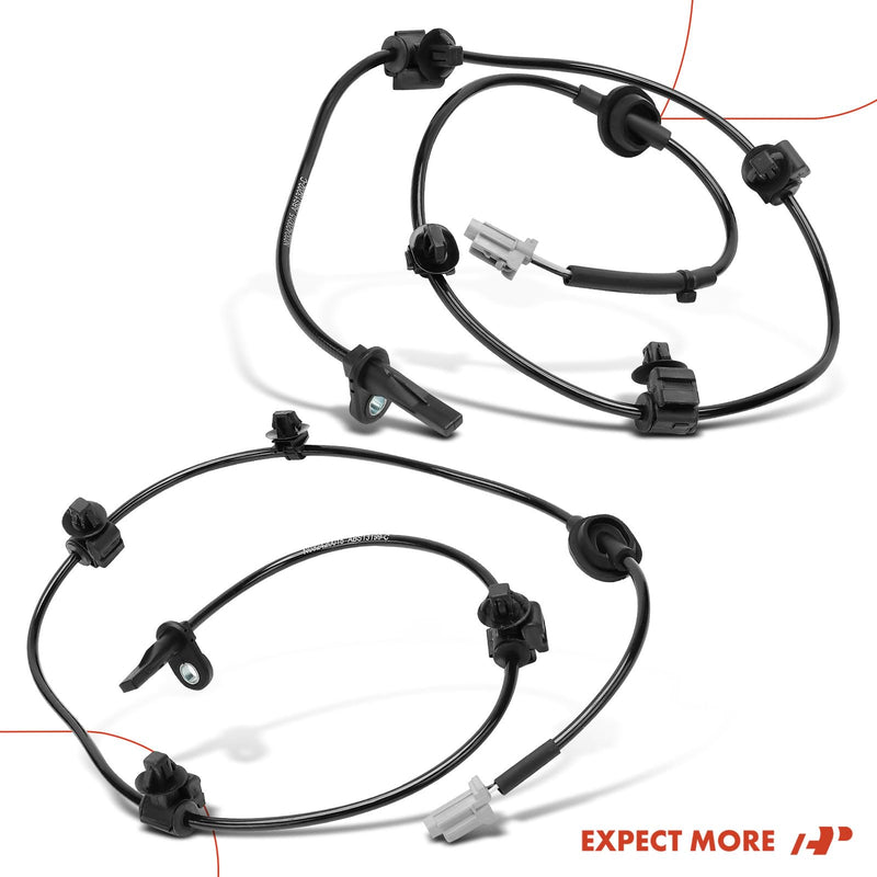 A-Premium ABS Wheel Speed Sensor Compatible with Subaru Models - WRX 2015-2021, WRX STI 2015-2021 - Rear Driver and Passenger Side, 2-PC Set, Replace# 27540VA020, 27540VA030