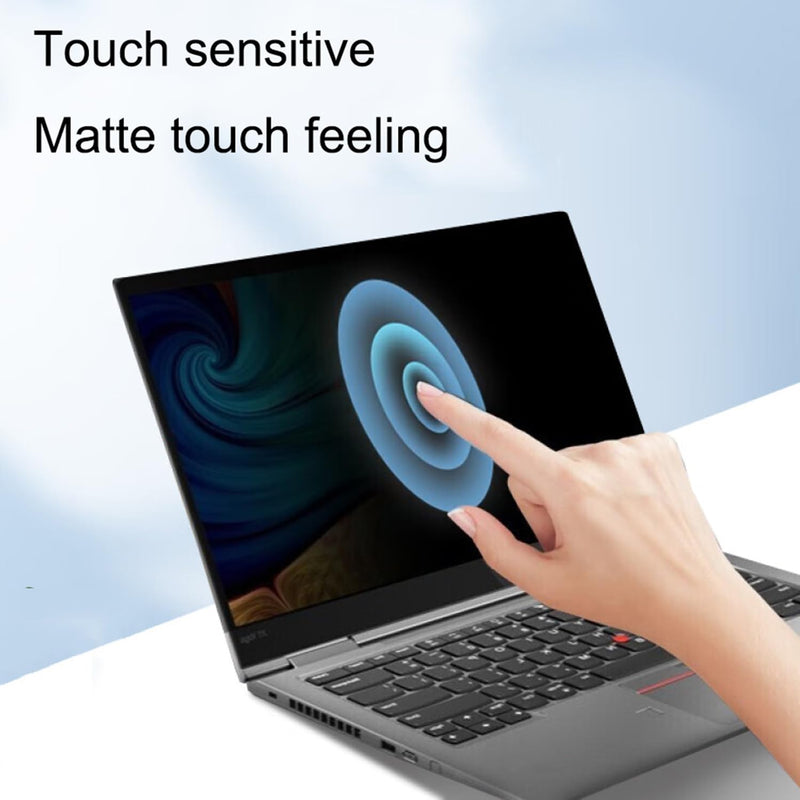 360 Degree Matte Privacy Screen Protector for MacBook Pro 14 inch (M3, M2, M1, Pro, Max, 2021-2023) Anti-Glare Anti-Spy 4 Sides Anti-Peeping Soft Film