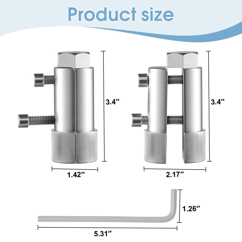 1.5 Inch Bathtub Drain Removal Tool, Bathtub Drain Extractor, Suitable for Removing Old, Damaged, Stubborn, Rusty Bathtub Drains, Strong Grip, No Slipping