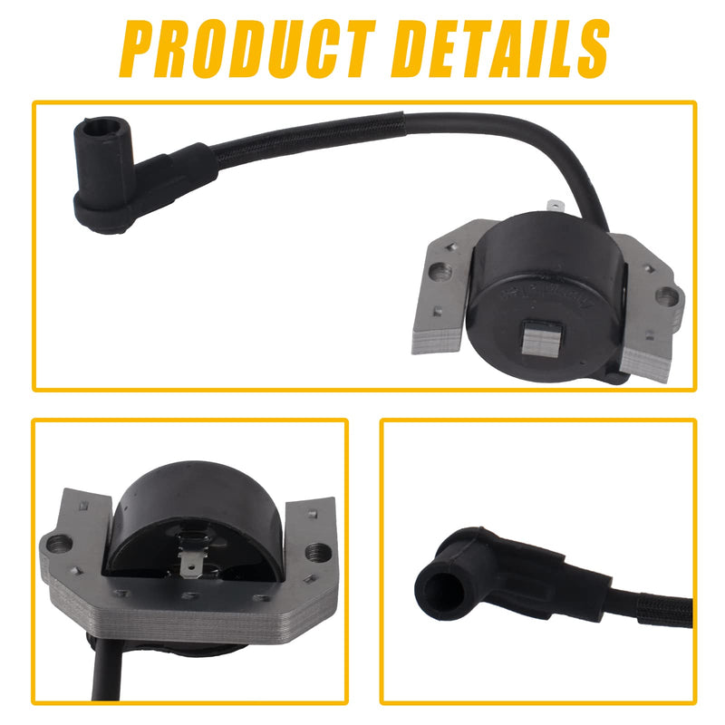 2Pcs Ignition Coil 21171-7034 Compatible with Kawasaki FH381V FH430V FH480V FH500V FH531 FH541V FH580V FH601V FH641V FH680V FH721V FH601D FH641D FH680D FH721D