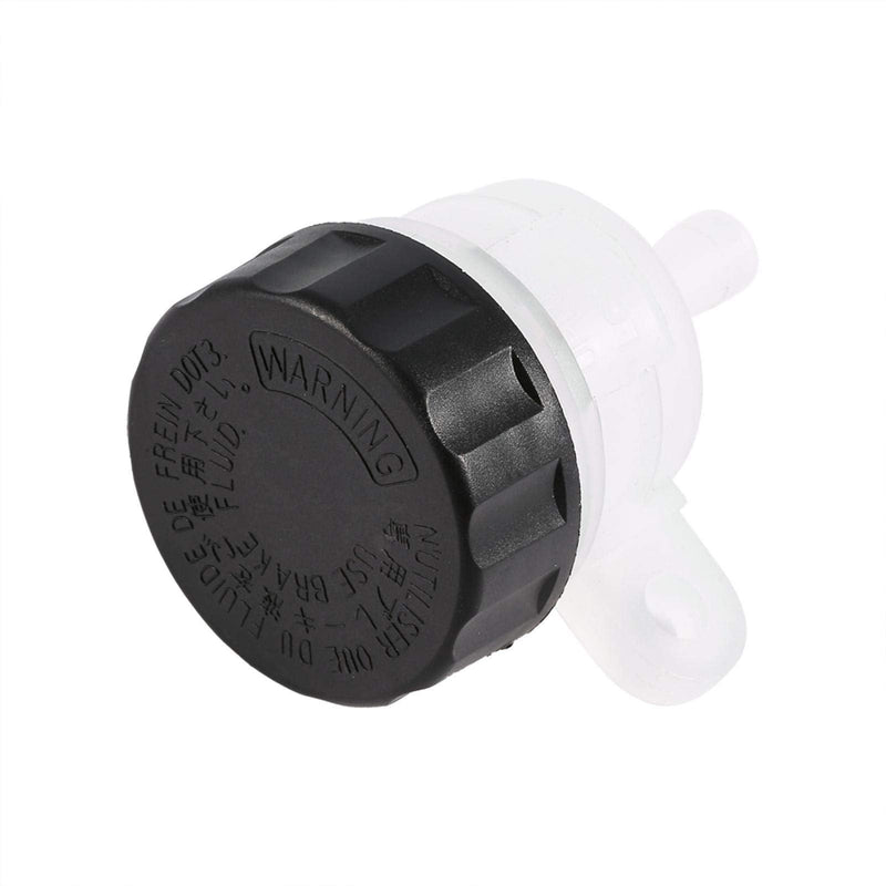 Motorcycle Rear Brake Reservoir - Universal Foot Rear Brake Master Cylinder Tank Oil Cup Fluid Bottle Reservoir