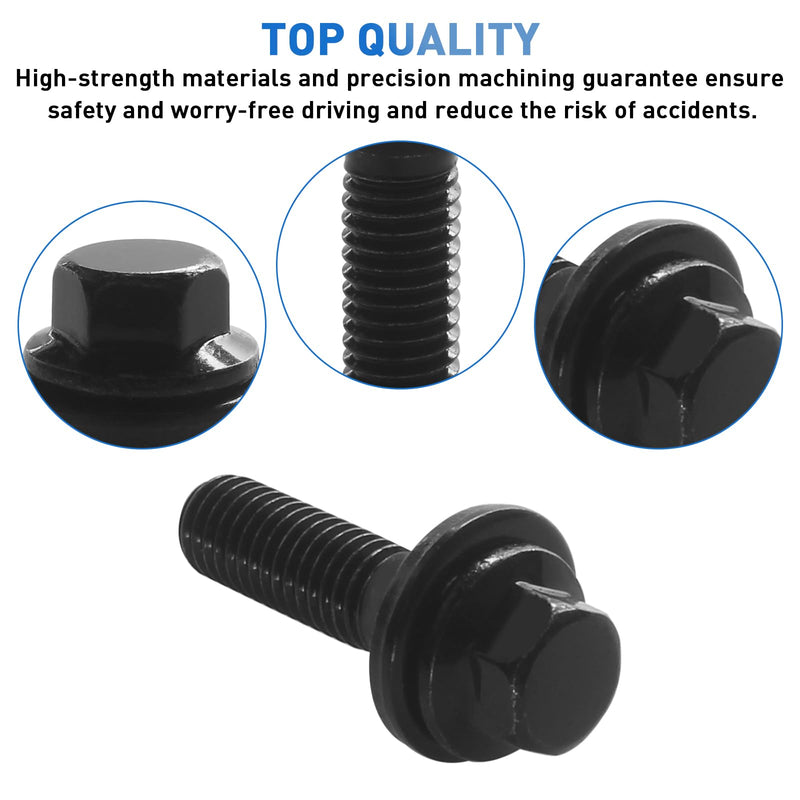 LS Header Bolts 134-1202, for Chevrolet Gen III/LS Series LS1 LS3 LS2 LS6,Also for 4.8L,5.3L,5.7L,6.0L,6.2L,7.0L LS Based Engines