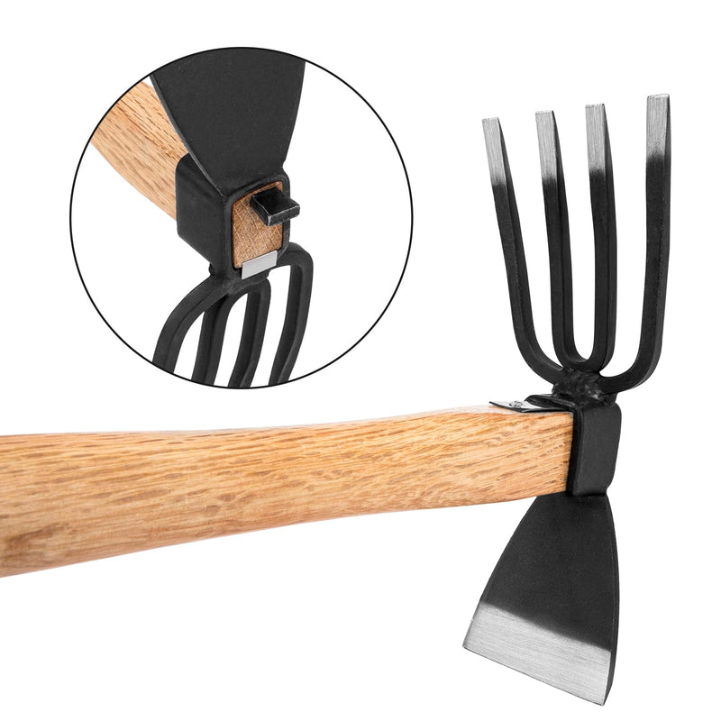 Hoe Garden Tool, Japanese Weeding Hoe - Hoe Cultivator 2 in 1 Hand Garden Tools for Gardening Planting