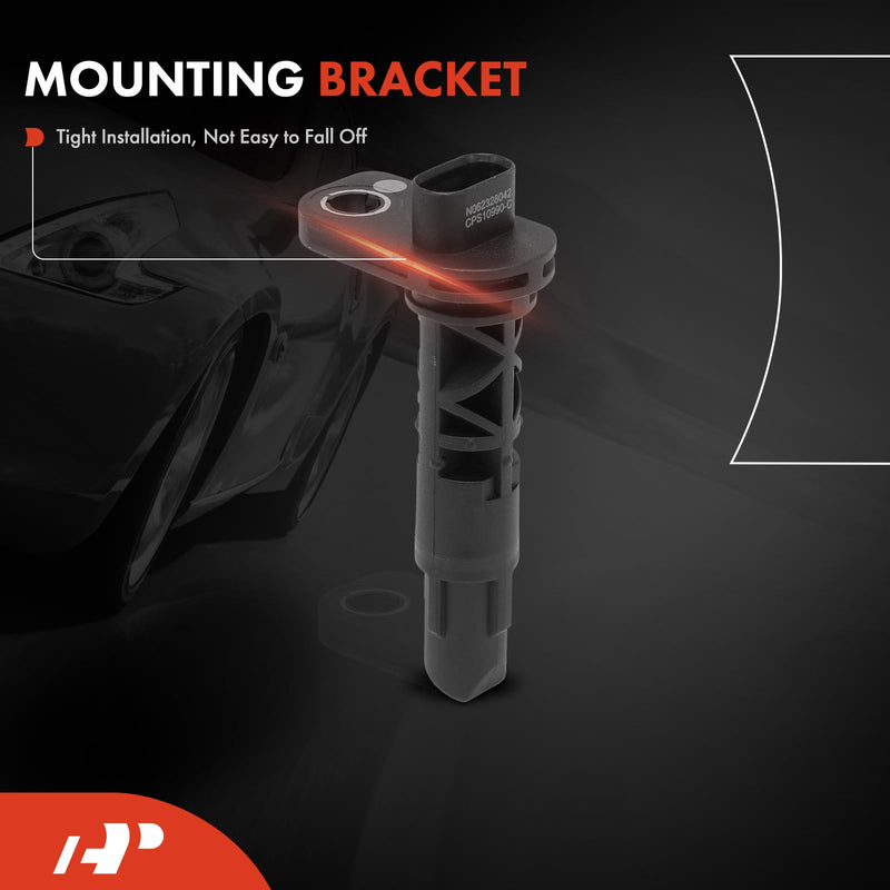 A-Premium Engine Crankshaft Position Sensor Compatible with Chevrolet Equinox 2018-2021, Malibu 2016-2021, Cruze 2016-2019, Volt 2016 & GMC Terrain 2018-2021, 1.4L 1.5L, Replace# 12662536