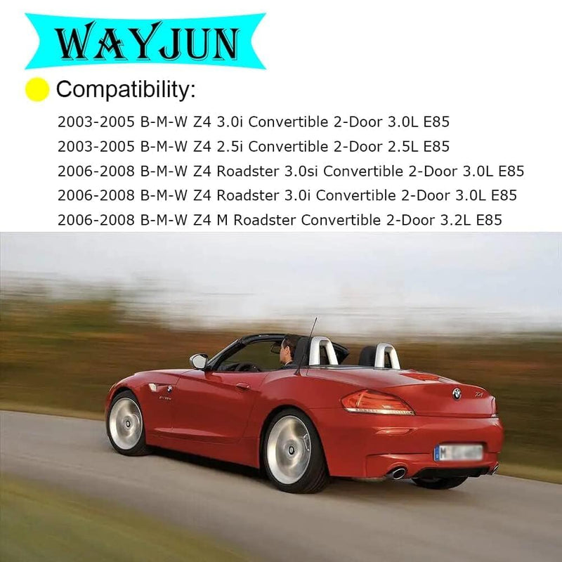 WayJun 54347193448 Convertible Top Hydraulic Roof Pump Motor (Only) replacement for 2003-2008 Z4 E85