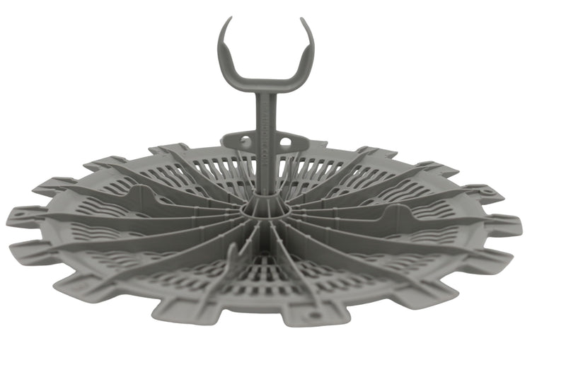 Basement Stairwell Drain Cover Resists Debris and Leaves from Clogging Drains Includes the Patented Stay in Place Stem