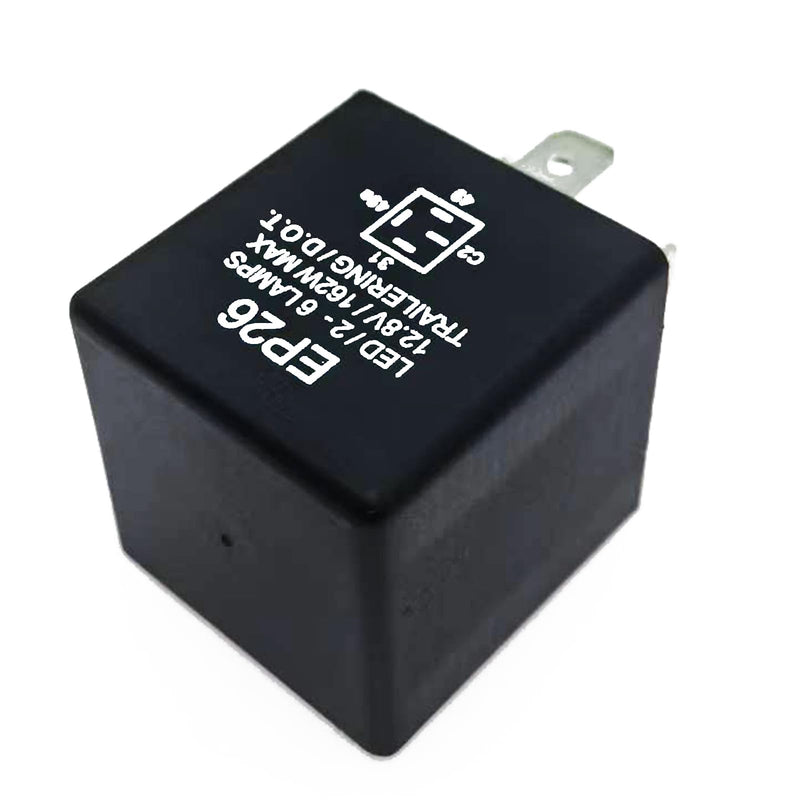 4 Pin EP26 LED Flasher Relay for Lights Compatible with Jeep TJ Wrangler 1997-2000 1997 1998 1999 2000 97 98 99 20 Led Turn Signal Flasher Relay (Not Fit Wrangler 2001-2006