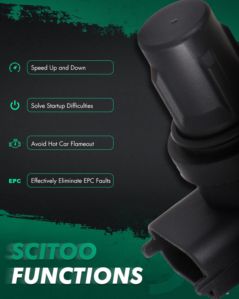  [AUSTRALIA] - SCITOO 4PCS Camshaft Position Sensor fit for Mercedes-Benz for C230 2003 2004 2005 2006 2007 2008 2009,for Mercedes-Benz for C250 2010 2011 2012 2013 2014 2015 0232103114 0041539628 2729050043