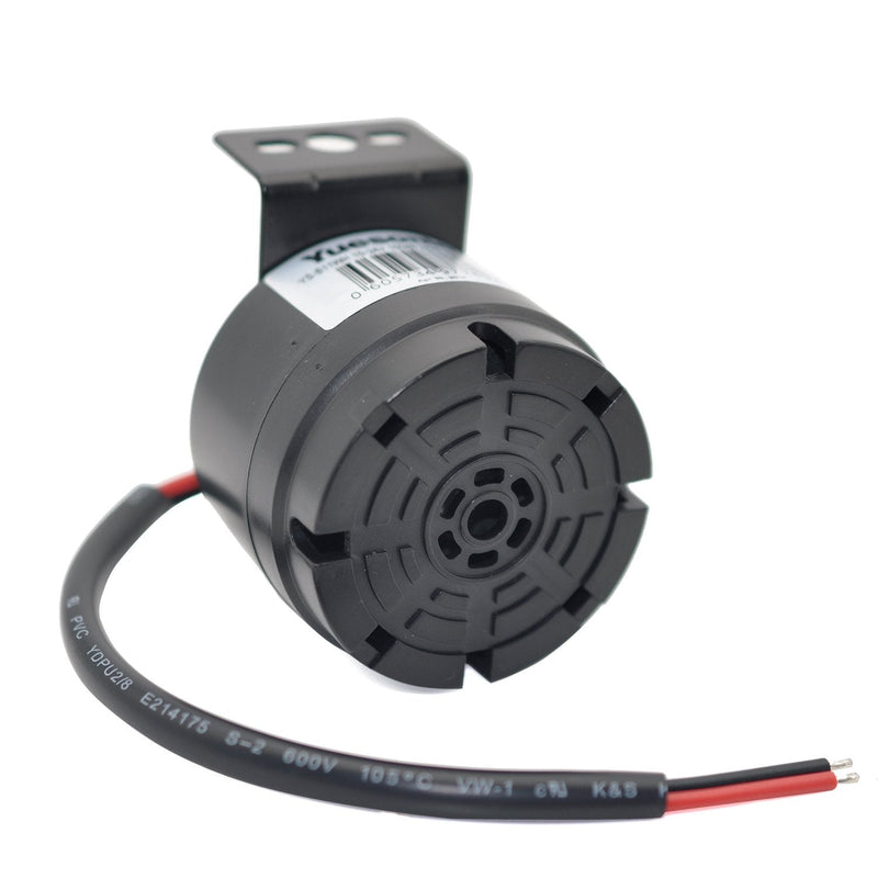 Universal 12-24V 100dB Waterproof Back-Up Alarm (Black-1 PCS) Black-1 PCS