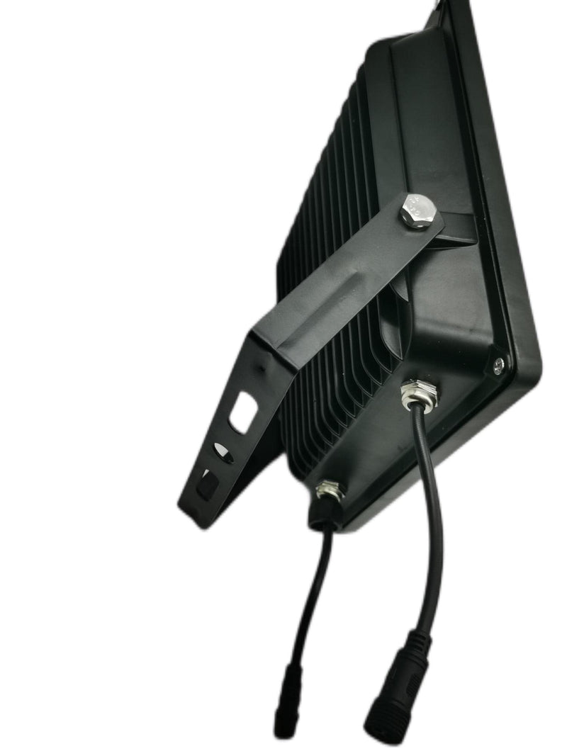 RGB Flood Lights,30W high Power WS2811 Full Color Smart Flood Light, RGB addressable LED Pixel floodlight DC12-24V;IP66Waterproof (1PCS-WS2811-30W, Black) 1PCS-WS2811-30W
