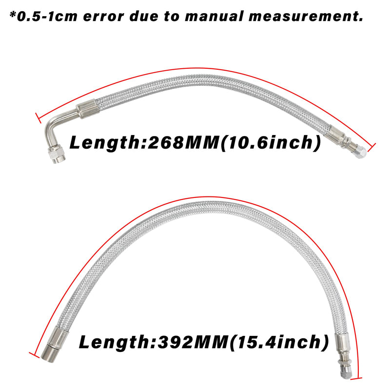 Dually Valve Stem Extenders Kit,Double Tires Air Inflation Kit Fits 16" to 19-1/2" Dually Wheels Valve Extension for Cars Motorhome RVs Trailers Trucks for Easy Tire Checking