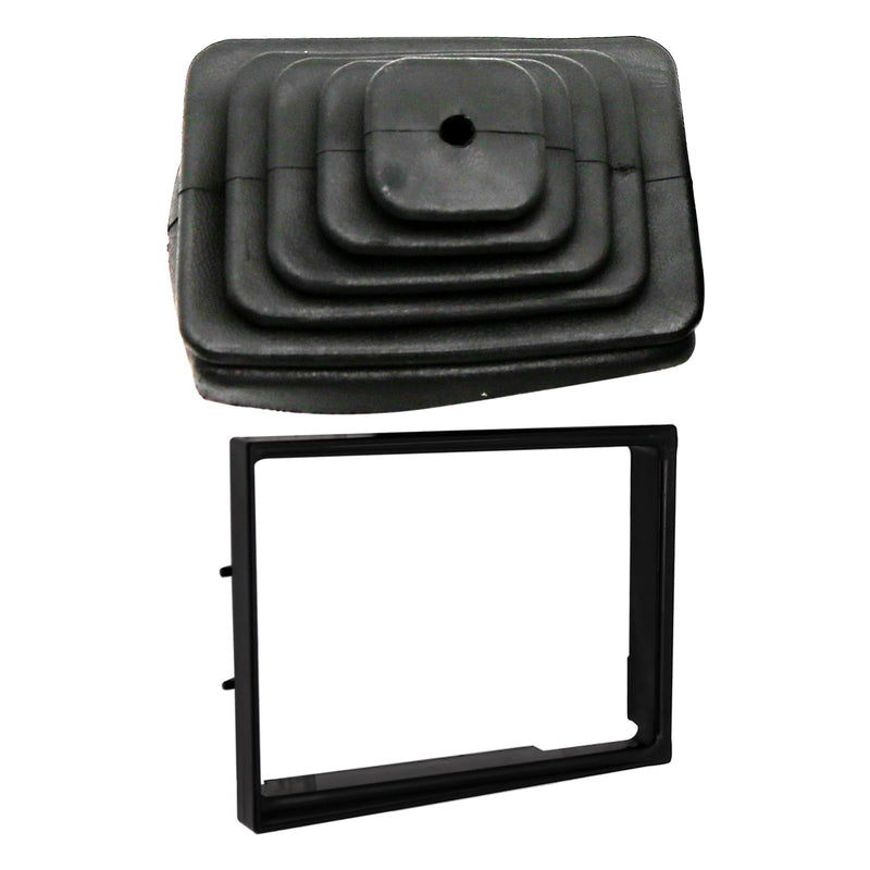 52078558 53000056 Shifter Boot and Retainer Bezel Kits Replacement for Jeep TJ Wrangler 1997 1998 1999 2000 2001 2002 2003 2004 Transmission Shift Bezel Shifter Boot Kit