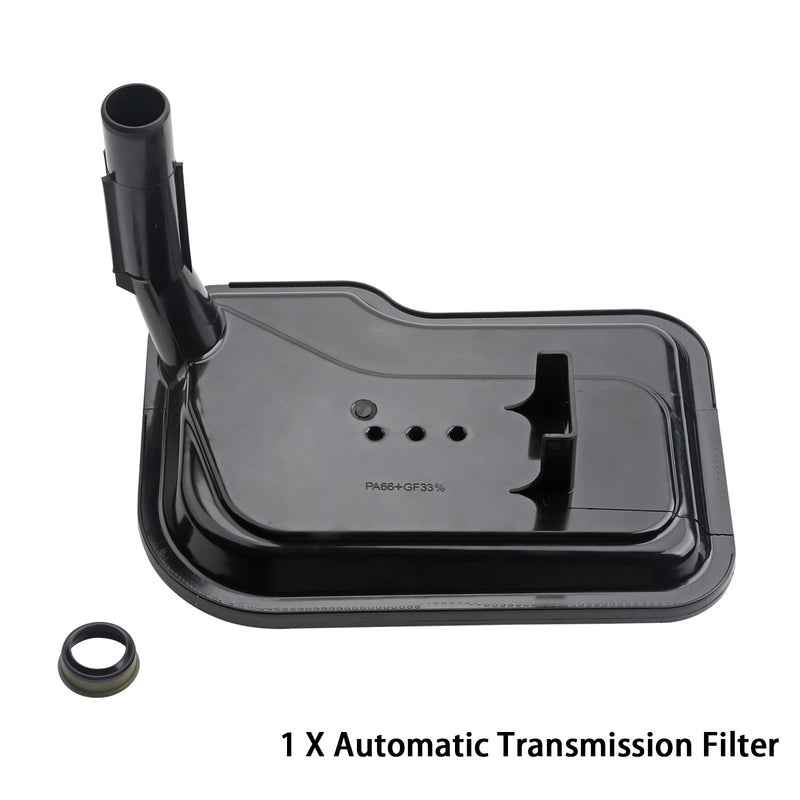 6L80E 6L90E Automatic Transmission Filter Kit Fits for Chevy Express Silverado 1500 2500 3500 Suburban Cadillac Escalade XLR STS SRX GMC Canyon Savana Sierra Yukon Replaces# 24236933 24236517