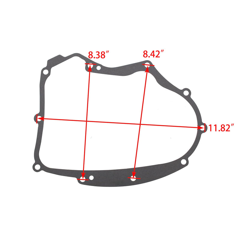 iFJF 594195 Crankcase Gasket Kit with Bolts and Crank Case Gasket Replacement for B&S Small Gasoline Engines Model Replace 591911 697227 690945 273488 Lawnmowers Parts Accessories