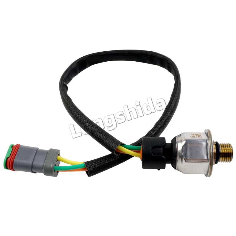 224-4536 Fuel Rail Pressure Sensor 3PP6-1 Compatible with Caterpillar On Highway Engines C7 C9 1946726