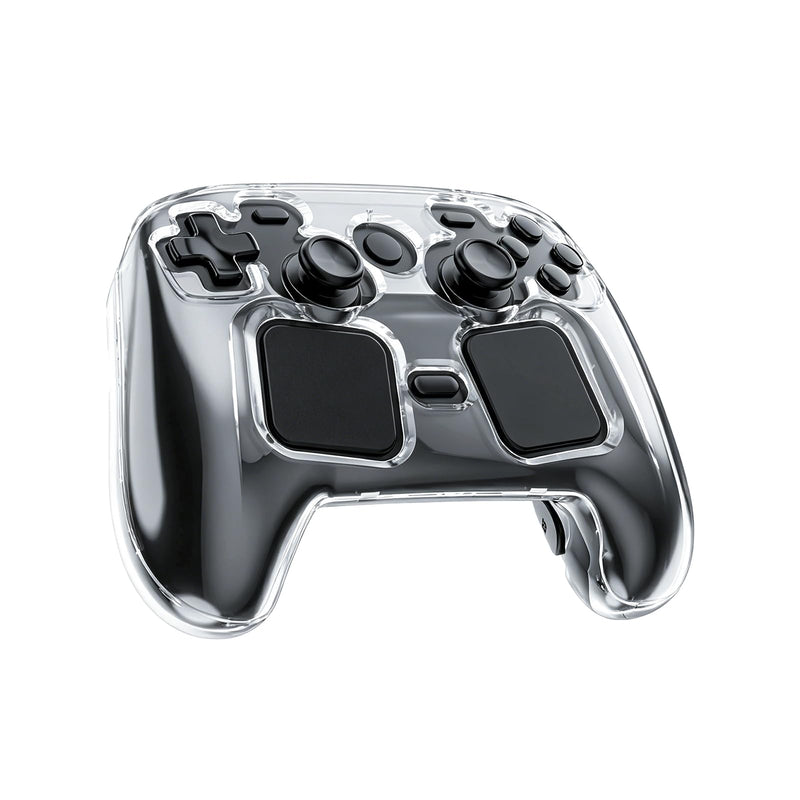 Clear Protective Case for Steam Controller 2026, Crystal Case Cover, Transparent PC Hard Shell All-Around Protective/Anti-Scratch Finish &Shockproof