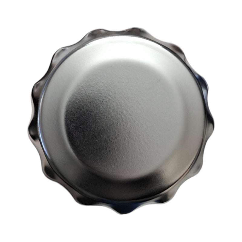Hydraulic Tank Breather Cap for Oil & Fuel Reservoir – Metal Filler Vent Cap (NPT 3/4 in Threaded, Chrome Plated) NPT 3/4"