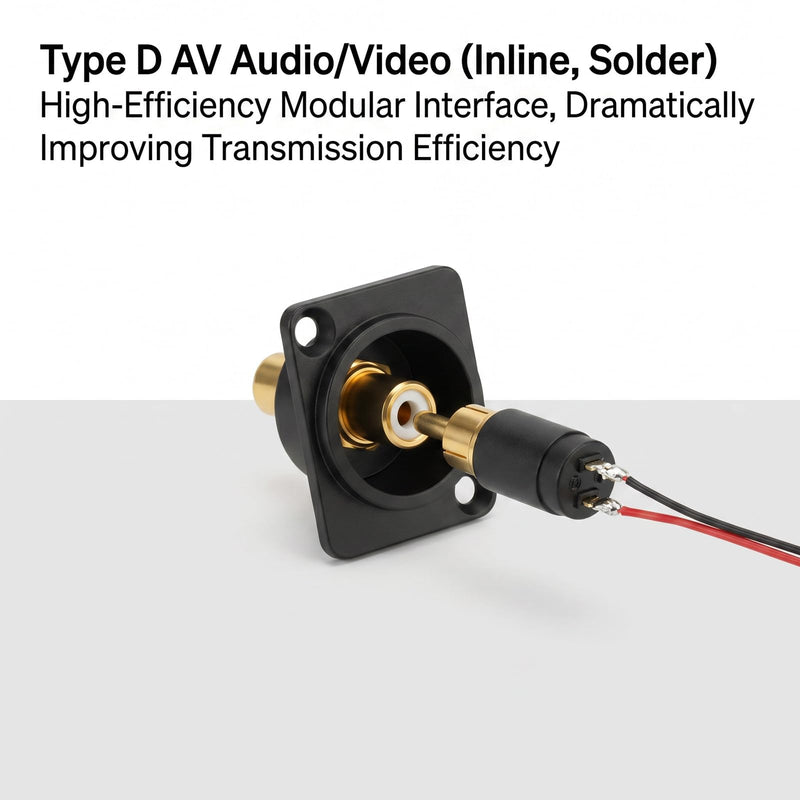 3 Pcs Gold Plated RCA Panel Mount Adapter, 3 Color RCA Female to Female Av Chassis Socket Connectors RCAs Chassis Socket Av Audio Connector for Stereo Amplifier Home Cinema TV