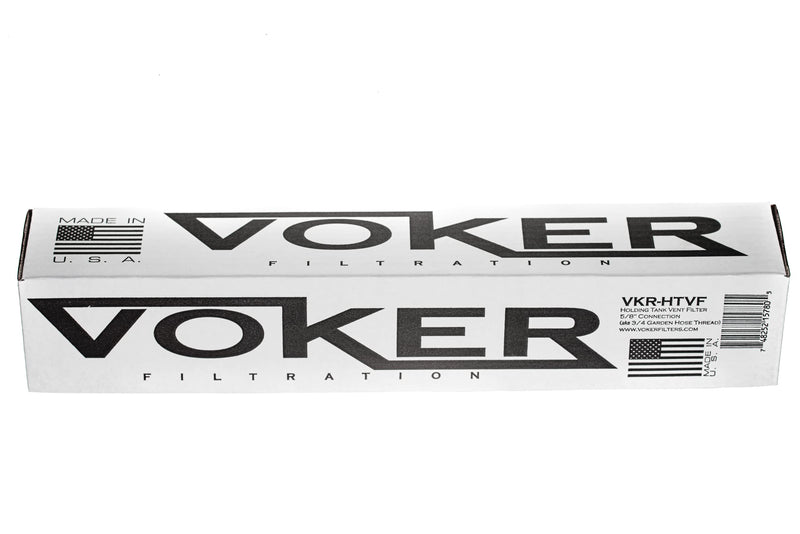 Voker Holding Tank Vent Filter (5/8") - Made In The USA - Direct Replacement for Sealand/Sanigard/Dometic OEM Filters (5/8")