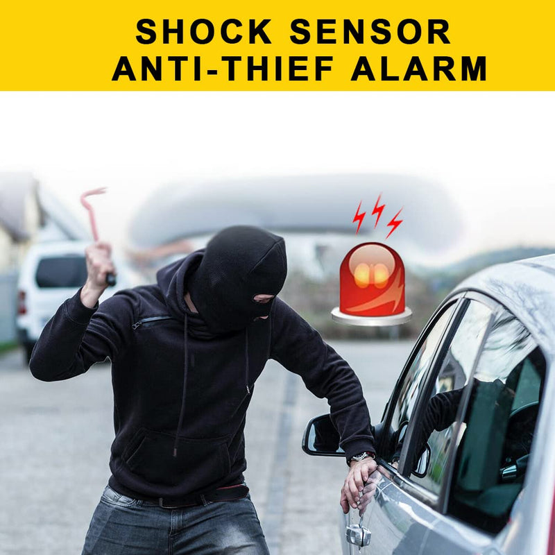 BANVIE ① Passive keyless Entry Car Alarm System + ② Remote Engine Starter + ③ Push to Start Iginition Button (Support to Connect Original Siren) without siren