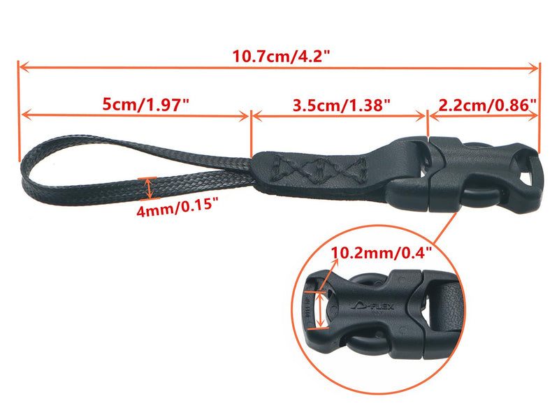 2Pcs Quick Release QD Loops Connector for Camera Strap Binocular Strap Connect Adapter
