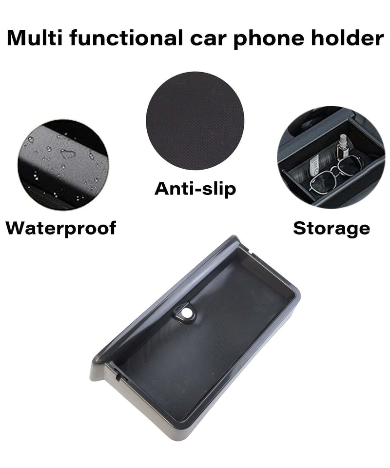 Car Phone Holder for Toyota Grand Highlander/Grand Highlander Hybrid 2024 2025 2026 Accessories Apply to 12.3 Inch Touchscreen 15W Fast Wireless Charger Screen Fixed Clip Cell Phone Mount