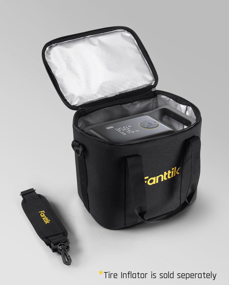 Fanttik Carrying Case for X9 Ultra Portable Tire Inflator | Camera Shoulder Bag, Thermal Bag