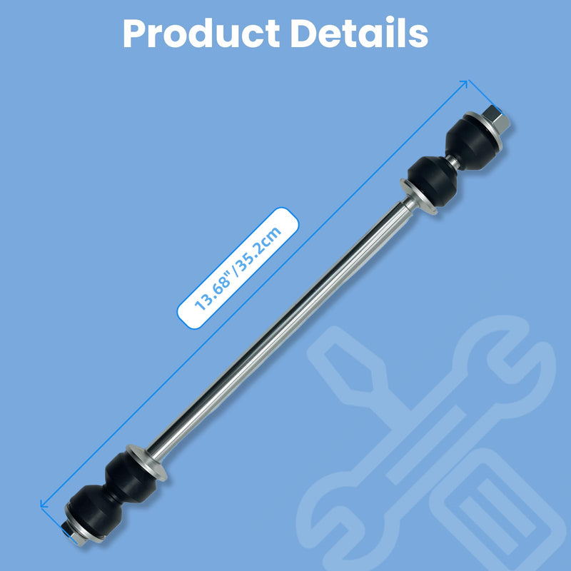 2Pcs K700633 Rear Sway Stabilizer Bar End Link Fit for Buick 2008-2017 Enclave, for Chevrolet 2009-2017 Traverse, for GMC 2017 Acadia Limited, 2007-2016 Acadia, for Saturn 2007-2010 Outlook K700633 X2